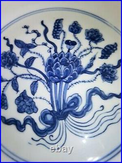 Fine Chinese Blue&White Porcelain Plate