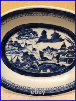 Fine Stunning Antique Chinese Blue And White Plate