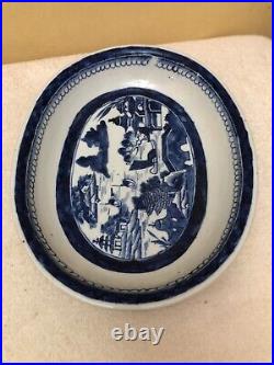 Fine Stunning Antique Chinese Blue And White Plate