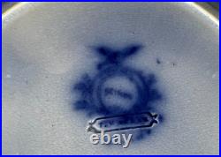 Flow Blue Scinde Dinner Plate 10 1/4 T. Walker Pottery 1845-1851