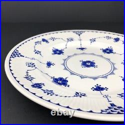 Franciscan DENMARK BLUE Dinner Plates (5) Blue White Ironstone Floral