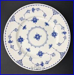 Franciscan DENMARK BLUE Dinner Plates (5) Blue White Ironstone Floral