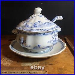 Furnivals Quail Blue England Dishes Various Items Dinnerware & Serving Piece