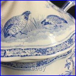 Furnivals Quail Blue England Dishes Various Items Dinnerware & Serving Piece