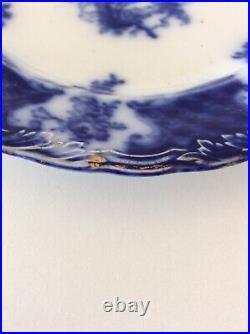 Furnivals Warwick Dinner Plate Rd No 423975 Circa 1903 Blue & White