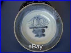 GREAT GIFT REDUCED RARE BLUE WHITE GLAZE Tek Sing Cargo HangingBasket Plate1822