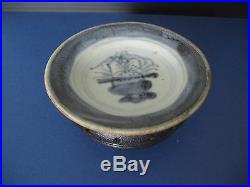 GREAT GIFT REDUCED RARE BLUE WHITE GLAZE Tek Sing Cargo HangingBasket Plate1822