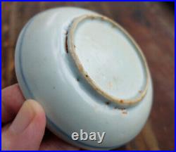Genuine CHINA Ming Dynasty Wan-Li Ancient Blue & White Porcelain Plate Dragon