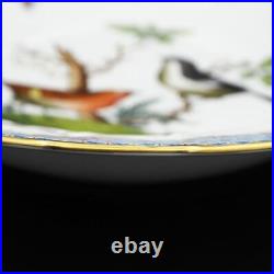 HEREND #250 Rothschildbird Blue Scale Soup Plate 24cm