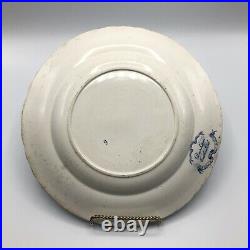 HISTORIC Belle Vue Pottery Hull Blue & White Transferware Plate Durham Cathedral