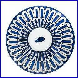 Hermes Bleus D'Ailleurs Tea Cup & Saucer Blue White Ceramic Coffee Plate Set