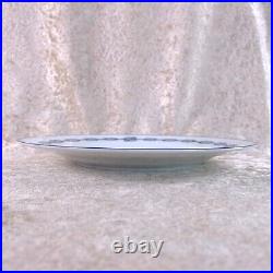 Hermes Paris Dessert Plate CHAINE D'ANCRE BLUE 22cm Porcelain Tableware withBox