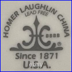 Homer Laughlin US Navy Bread & Butter Plate 6pc Set NOS 1987 Made in USA 6.25
