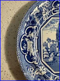 J & W Ridgeway Christ Church College Antique Dinner Plate 2