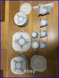 Japanese Vintage noritake Blue/white floral collectable China
