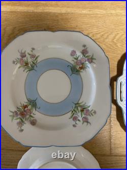 Japanese Vintage noritake Blue/white floral collectable China