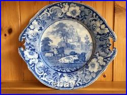 John Meir Dessert Plate, Kirkham Priory, 1825