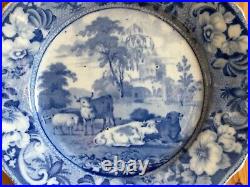 John Meir Dessert Plate, Kirkham Priory, 1825