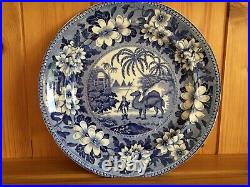 John & Richard Riley Dessert Plate, Dromedary Pattern, 1825