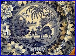 John & Richard Riley Dessert Plate, Dromedary Pattern, 1825