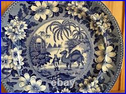 John & Richard Riley Dessert Plate, Dromedary Pattern, 1825