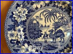 John & Richard Riley Dessert Plate, Dromedary Pattern, 1825