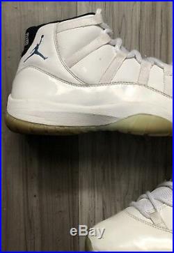 Jordan 11 XI Retro Shoes Legend-blue/white/black (378037-117) Mens Size 10.5