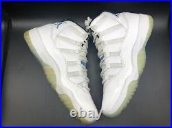 Jordan 11 XI Retro Shoes Legend-blue/white/black (378037-117) Mens Size 10.5