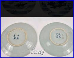 Kosometsuke Tianqi Chinese Porcelain Blue & White Plate