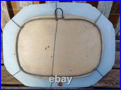 Large Antique Chinese Blue And White Porcelain Plate