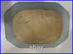 Large Chinese Antique Blue White Figure Pattern Plate Charger 18th C. Qianlong#C