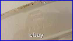 Large Italian Pottery Tub White Blue Haldon Italy 1991 Vintage 9537/35