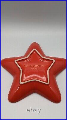 Le Creuset Star Plates 8 Plates Set of 4 Red White or Blue 20cm BRAND NEW