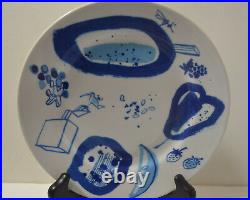 Lengsfeld Porzellan Seasons Blue And White Salad Plates /10