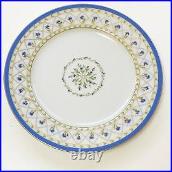 Limoges HAVILAND Val de Loire Blue Edge Dessert Plates 8.5, Priced For Set Of 6