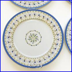 Limoges HAVILAND Val de Loire Blue Edge Dessert Plates 8.5, Priced For Set Of 6