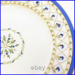 Limoges HAVILAND Val de Loire Blue Edge Dessert Plates 8.5, Priced For Set Of 6