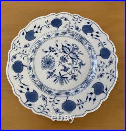 MEISSEN #19 Blue Onion Platter Plate