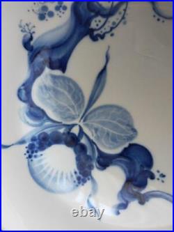 MEISSEN #65 Blue Orchid Soup Plate Set Of 2 100 000