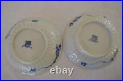 Marked 17th C Early Qing Chinese Antique Kangxi Blue & White Small Plate (pair)