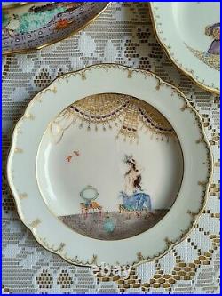 Meissen 1001 Night Bread Plates Original Maissen 1. Choice