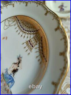 Meissen 1001 Night Bread Plates Original Maissen 1. Choice