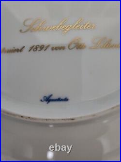 Meissen 2000 Annual Plate Jahresschale Schwebegleiter by Otto Litienthal