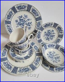 Melody By Franciscan 1975, 14Pieces Blue & White