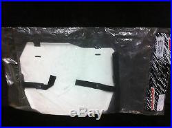 NOS Blue & White GT DYNO RACING BLAST SHIELD D-FORCE NUMBER PLATE Old School BMX