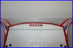 NOS HUTCH BMX NUMBER PLATE SEALED PACKAGE RED WHITE BLUE Original 80s