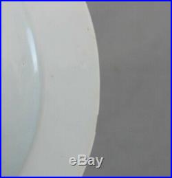 Nanking Chinese Shipwreck Cargo Rare Blue White and Enamel Boatman Plate c1750