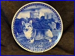 Natalia Brampton Welsh Corgi Pembroke Dog Porcelain Plate Denmark