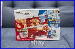 New Nintendo 3DS Pokemon 20th Anniversary Red Blue Edition Cover plates unopened
