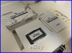 Nintendo GAMEBOY Micro Final Fantasy IV White Blue Face Plate Japan
